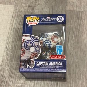 Avengers Captain America Art Series Funko Pop